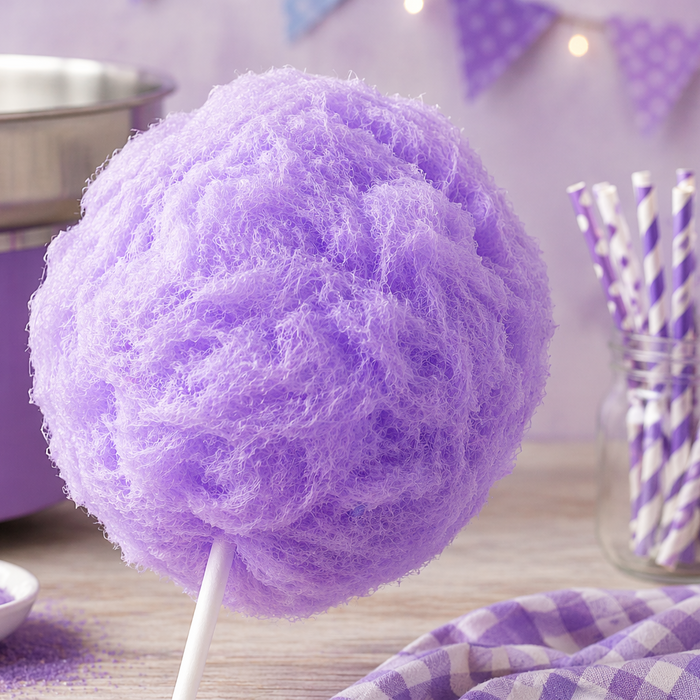 Premium Purple Fairy Floss Sugar Ready to use