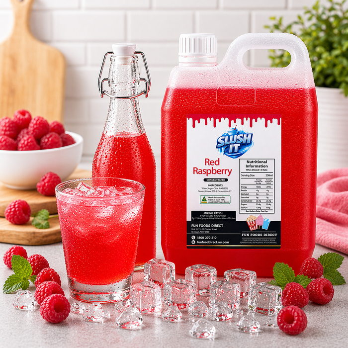 Red Raspberry Cordial Mixes 2L