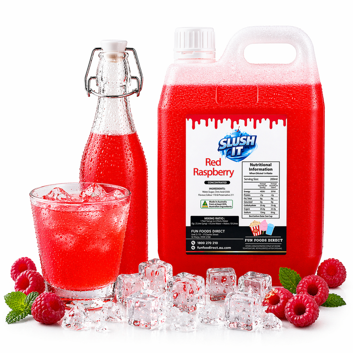 Red Raspberry Cordial Mixes 2L