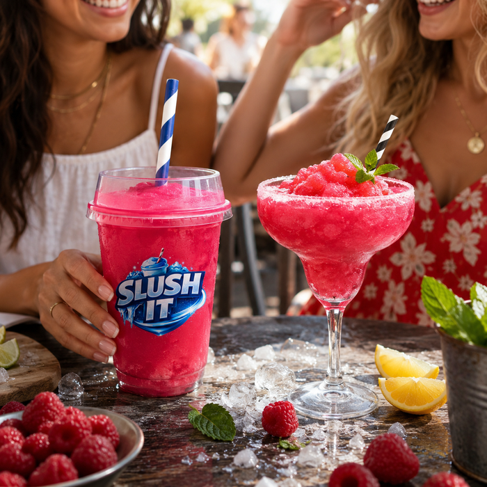 Red Raspberry Slush / Slushie Mix Bottles