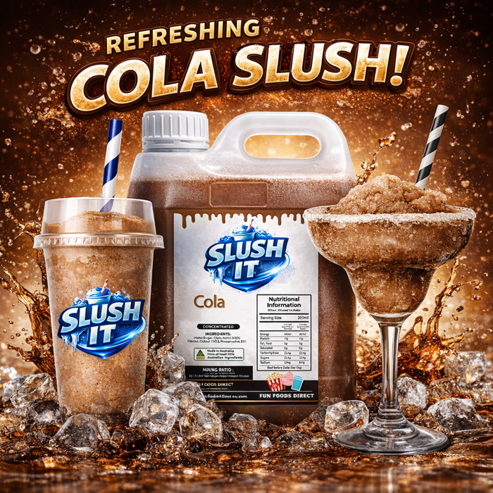 Cola Slush / Slushie Mix Bottles