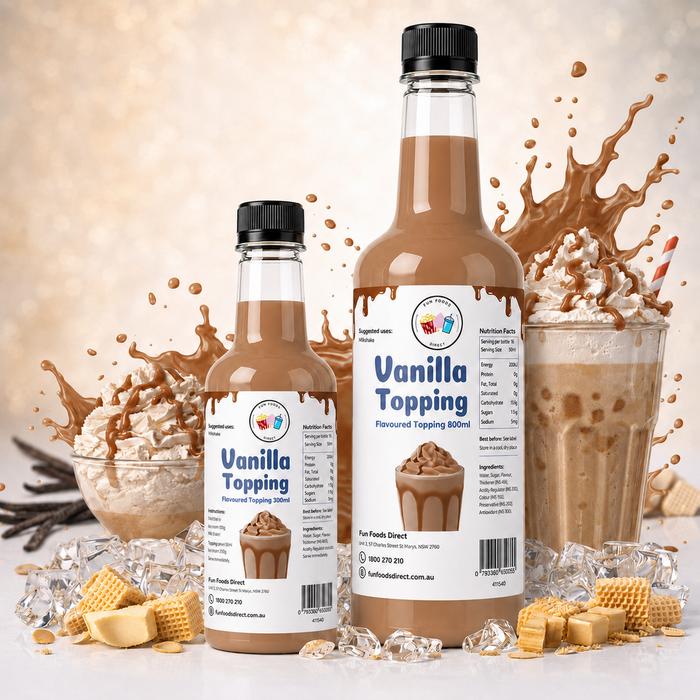 High Quality Vanilla Milkshake Toppings