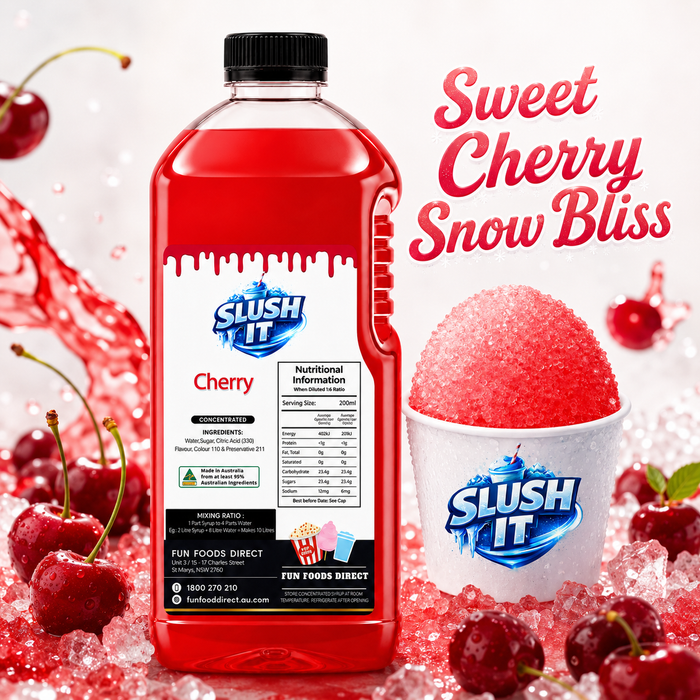 Cherry Sno Cone Flavour 2L Bottle
