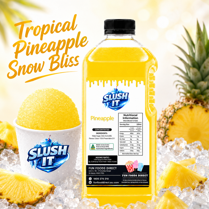 Pineapple Sno Cone Flavour Bottle