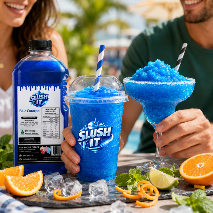 Blue Curacao Slushy Mix / Premium Slushy Bottles
