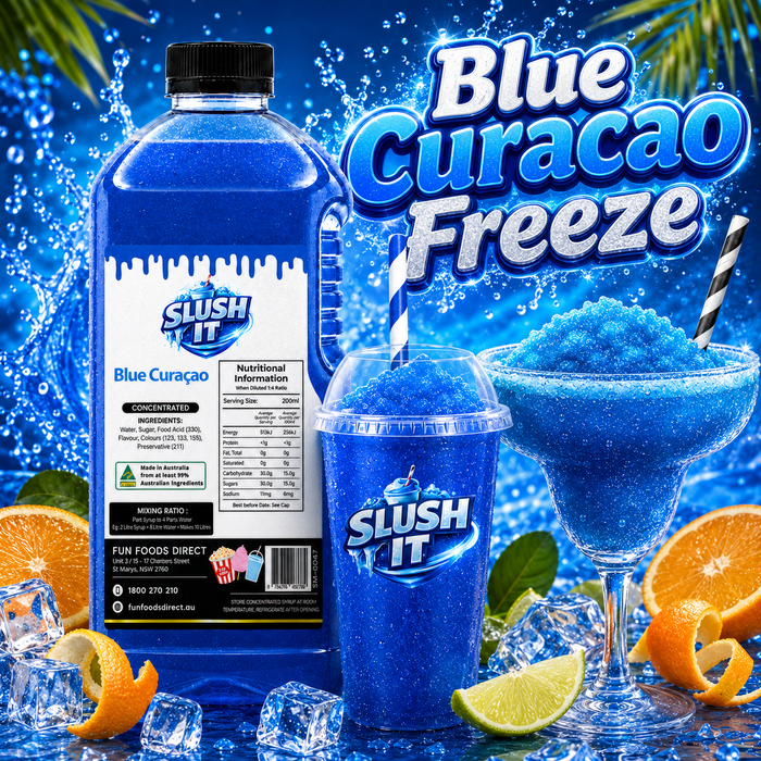 Blue Curacao Slushy Mix / Premium Slushy Bottles