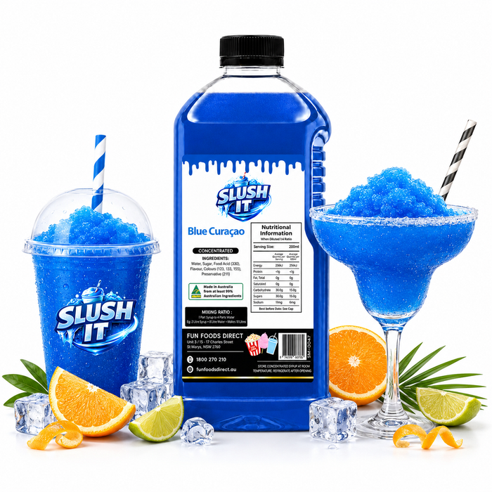 Blue Curacao Slushy Mix / Premium Slushy Bottles