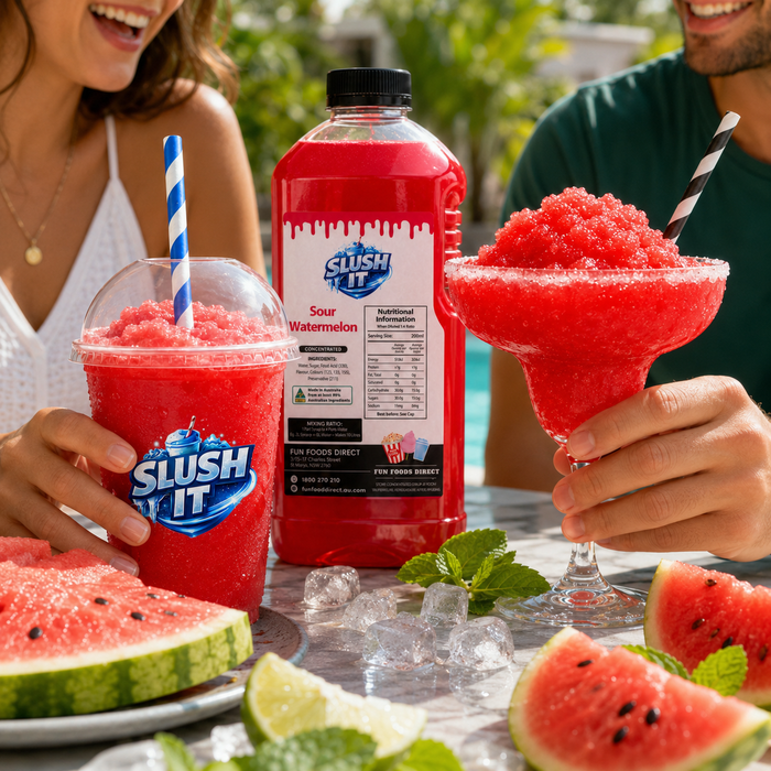 Sour Watermelon Slushy Mix / Premium Slushy Bottles