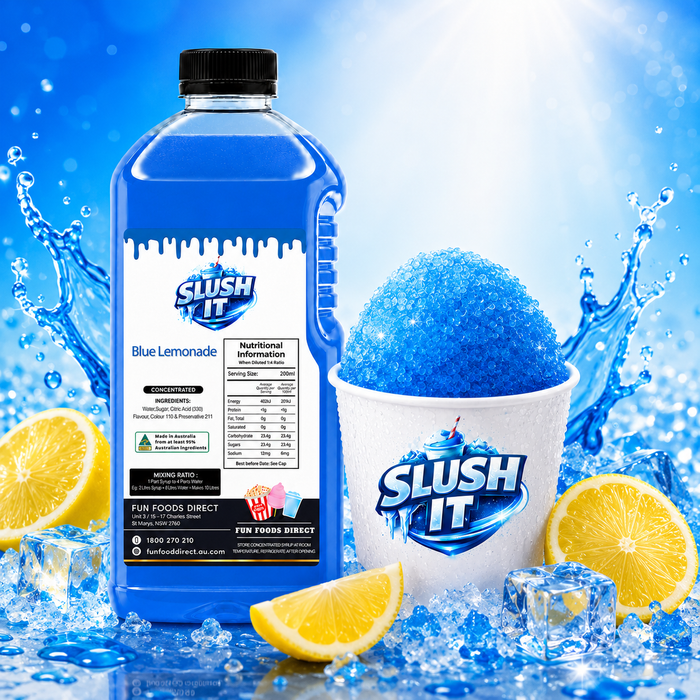 Blue Lemonade Sno Cone Flavour 2L Bottle