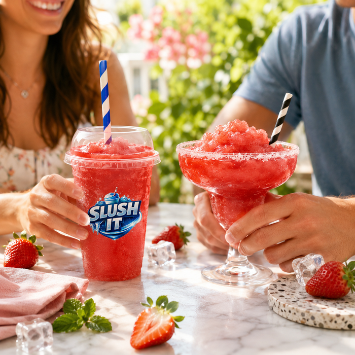 Strawberry Slush / Slushie Mix Bottles
