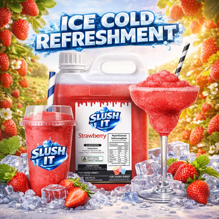 Strawberry Slush / Slushie Mix Bottles
