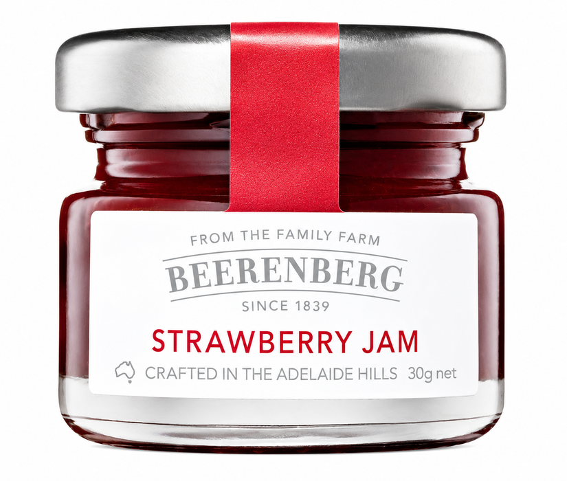 BEERENBERG Strawberry Jam Jars 60 x 30G