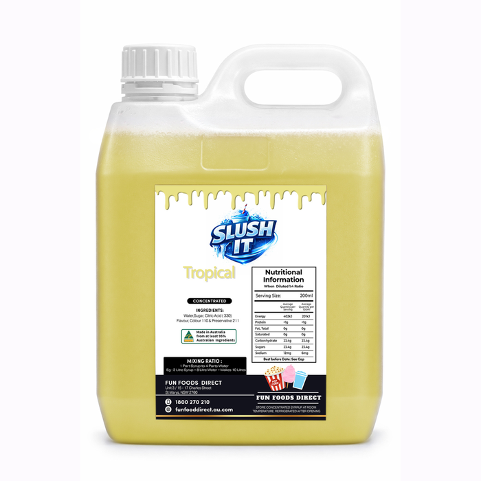 Tropical Cordial Mixes 2L