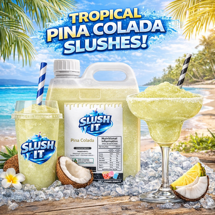 Pina Colada Slush / Slushie Mix Bottles
