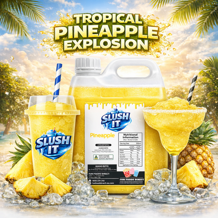 Pineapple Slush / Slushie Mix Bottles