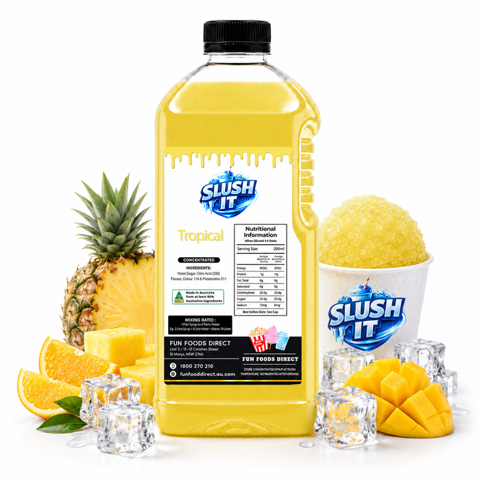 Tropical Sno Cone Flavour Bottle 2L