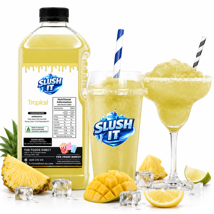 Tropical Slush / Slushie Mix Bottles