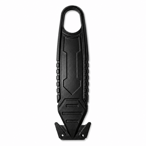 Universal Safety Edge Box & Crafts Cutter in black designed for safe packaging tasks.