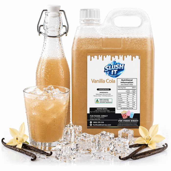 Vanilla Cola Cordial Mixes 2L