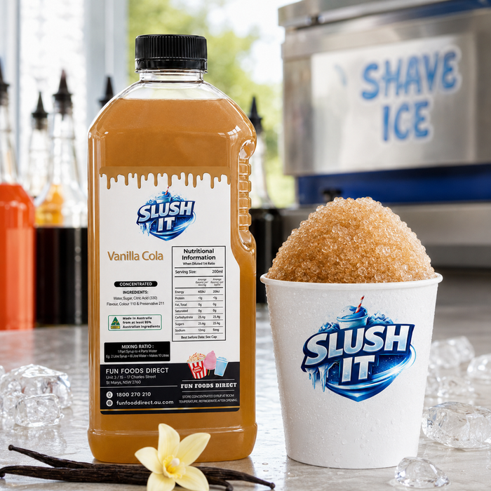 Vanilla Cola Sno Cone Flavour Bottle 2L