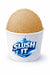 Vanilla cola sno cone syrup in a cup, featuring a large ice ball with a refreshing, sweet flavor.