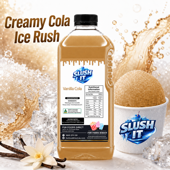 Vanilla Cola Sno Cone Flavour Bottle 2L
