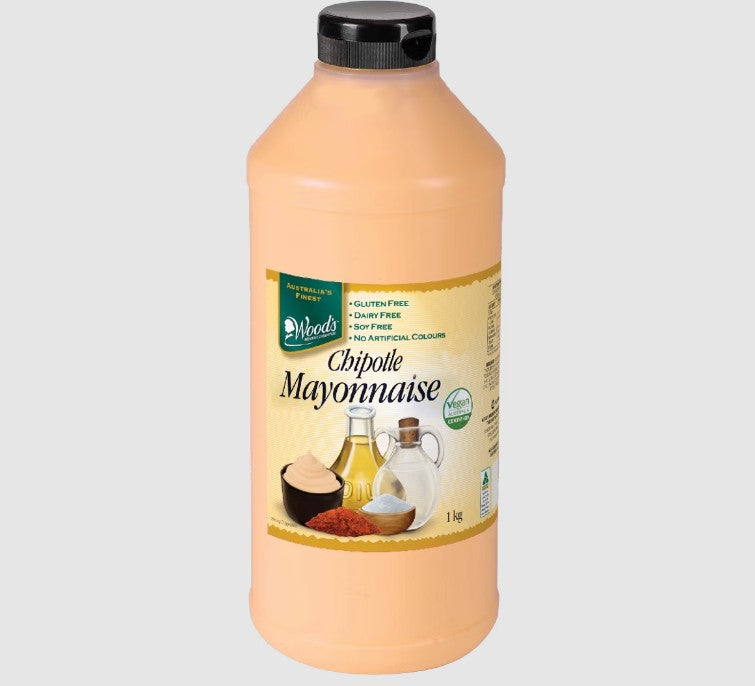 Vegan Chipotle Mayonnaise Squeeze Bottle 1KG - 50% OFF SALE