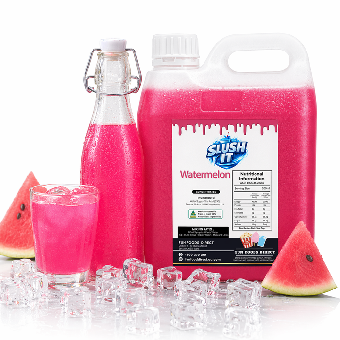 Watermelon Cordial Mixes 2L