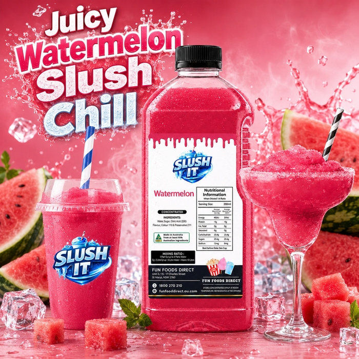 Watermelon Slush / Slushie Mix Bottles