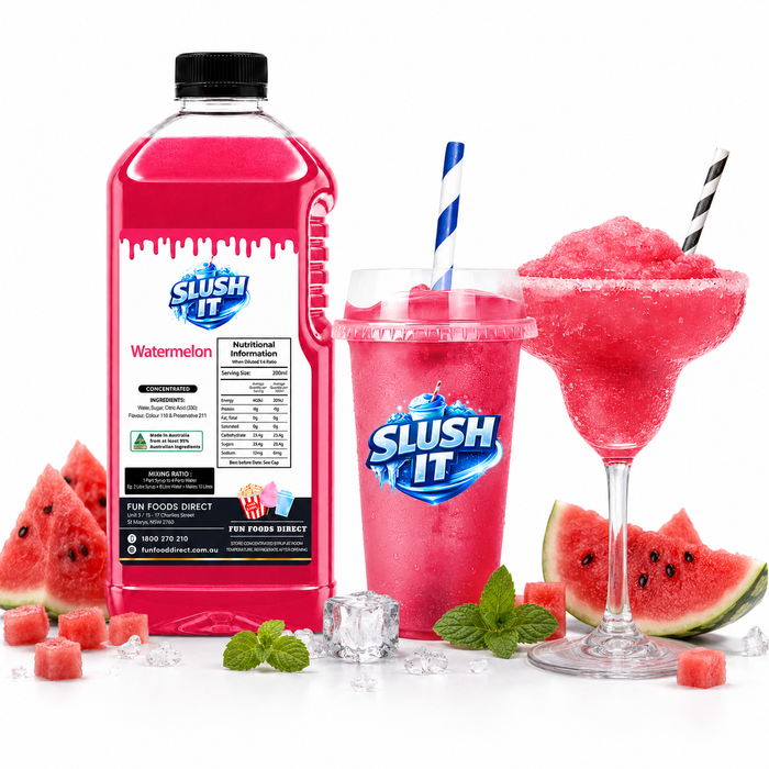 Watermelon Slush / Slushie Mix Bottles