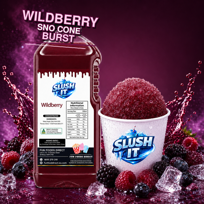 Wildberry Sno Cone Flavour Bottle 2L