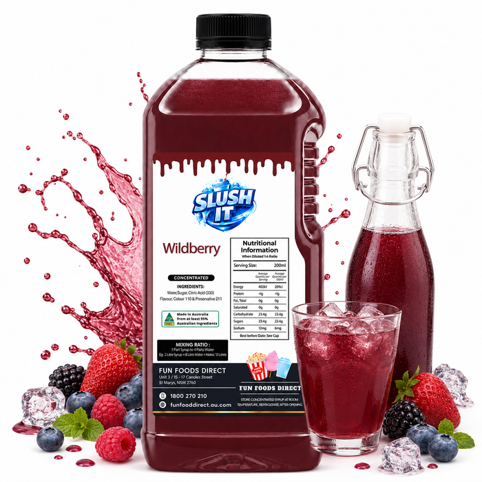 Wildberry Cordial Mixes 2L