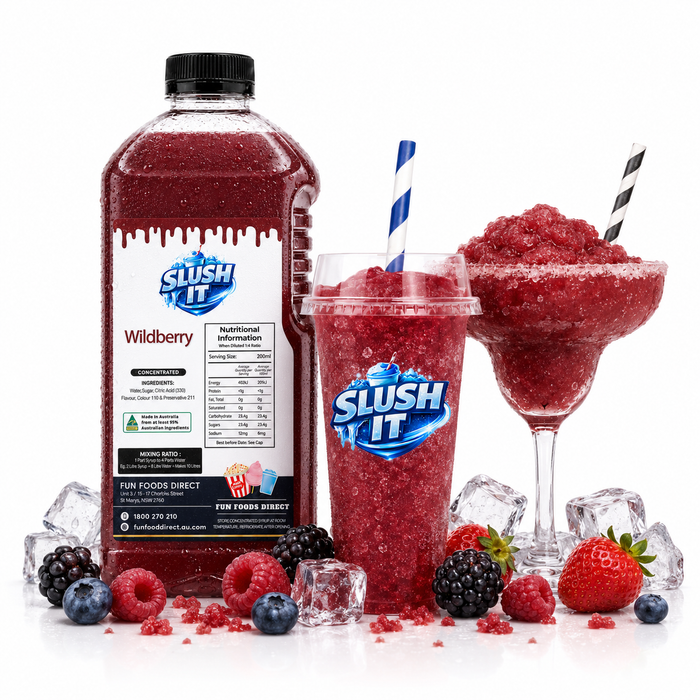 Wildberry Slush / Slushie Mix Bottles