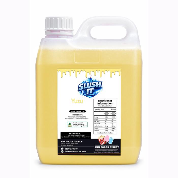Yuzu summer slushy Flavour – Limited Time Only!