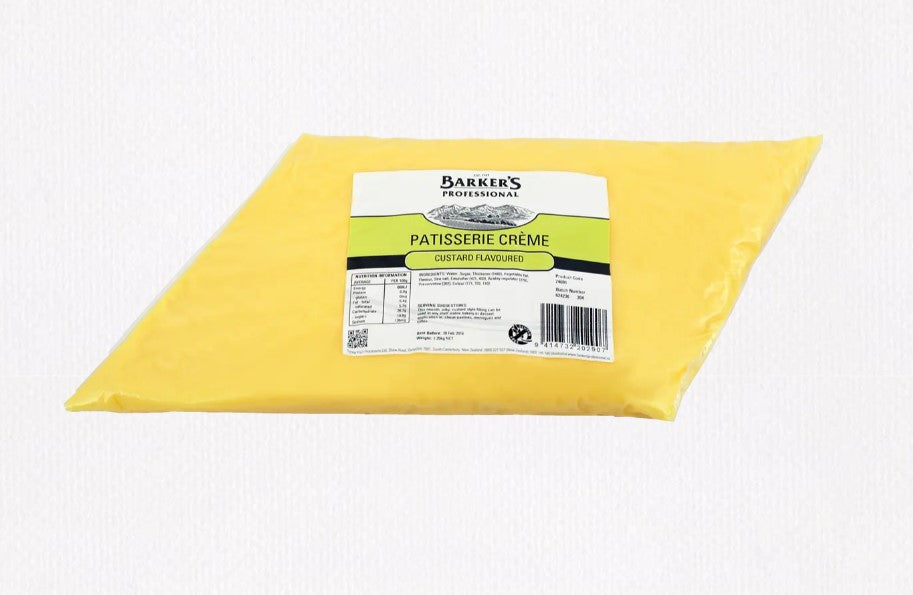 Barkers Custard Flavoured Filling Creme 4x125kg — Fast Direct Packaging