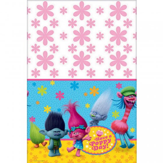 Trolls Birthday Theme Tablecover