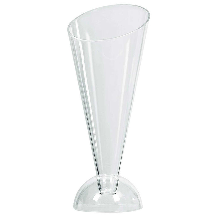 Mini Catering Cone Stands Clear Plastic