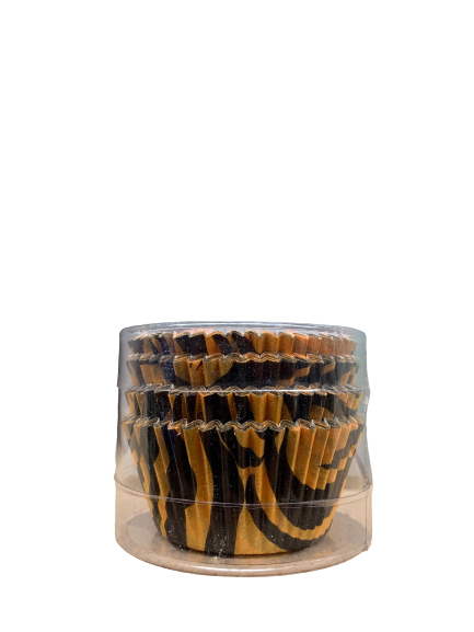 50 Zebra Stripe Printed Cupcake Liners Baking Cups