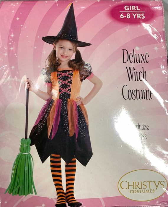 Deluxe Witch Kid Costume 6 - 8 years old