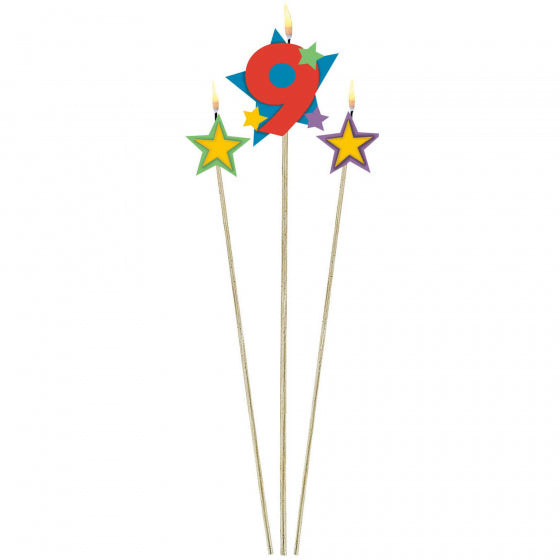 #9 BIRTHDAY PICK CANDLES