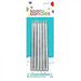 BIRTHDAY TAPER CANDLE SILVER