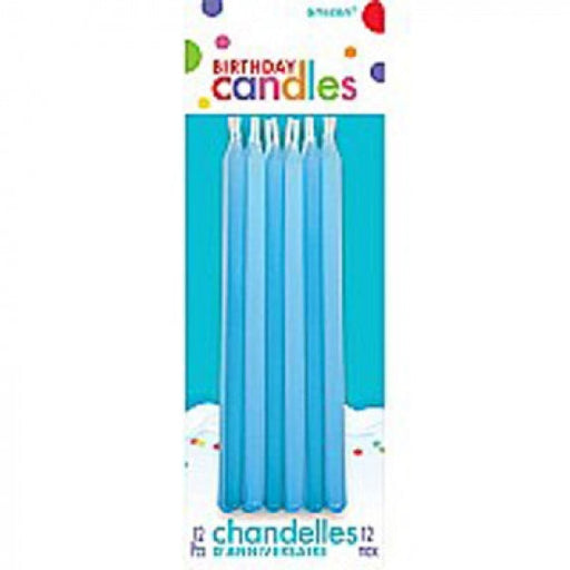 BLUE BIRTHDAY TAPER CANDLE