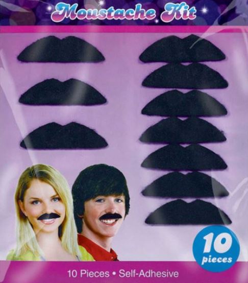 70's Disco Fever Mustaches Supplies