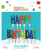 HAPPY BIRTHDAY LETTER CANDLES - MULTI