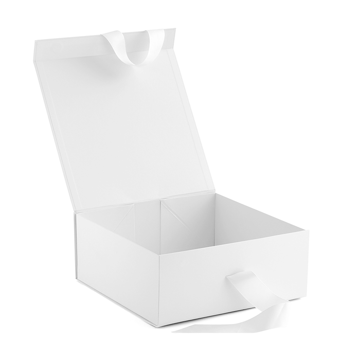 Small Box Hamper Small Gift Box Hamper with Magnetic Closing Lid & Ribbon — Fast Direct ...