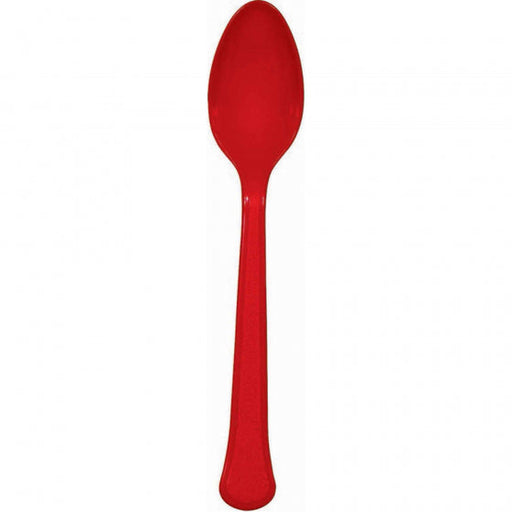 HEAVY WEIGHT SPOON apple red