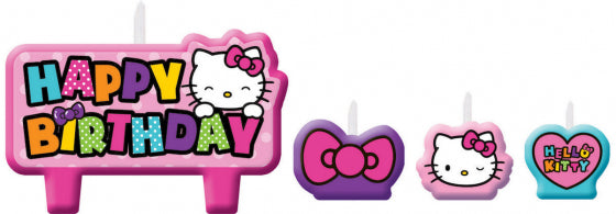 HELLO KITTY candle set