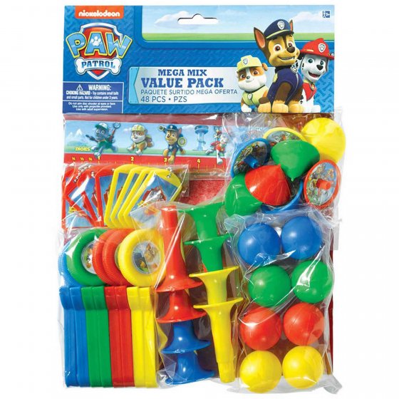 PAW PATROL MEGA MIX VALUE PACK FAVORS