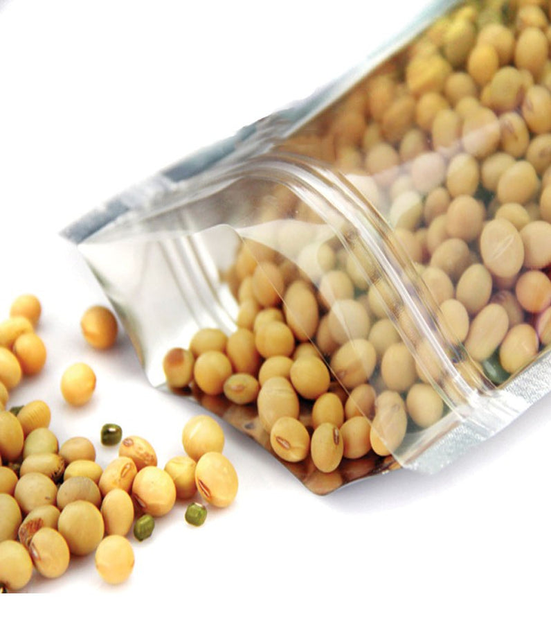 Resealable Zip Lock Bags Aluminum Clear Front - Durable & Eco-friendly ...