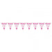 SHOWER WITH LOVE GIRL PENNANT BANNER